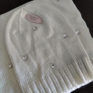 Victoria's Secret Beanie and Scarf Set